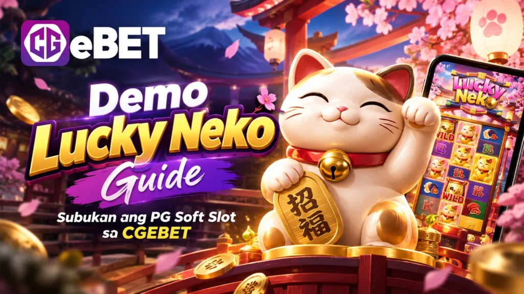 Demo Lucky Neko Guide: Subukan ang PG Soft Slot sa CGEBET