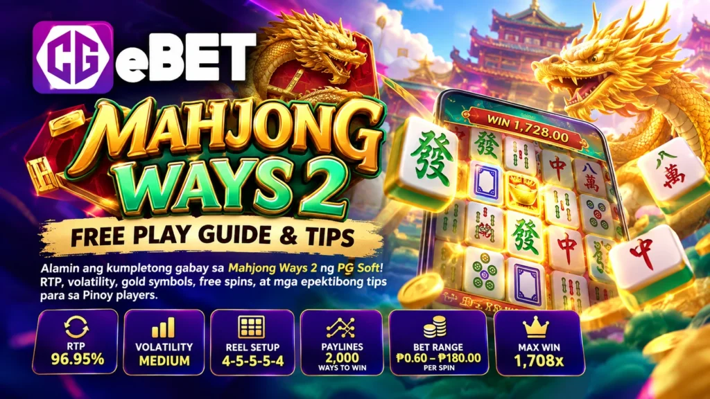 Mahjong Ways 2 Guide: Gameplay, Tips, Tema, at Mga Simbolo