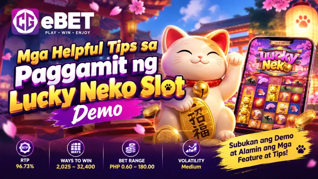 Mga Helpful Tips sa Paggamit ng Lucky Neko Slot Demo